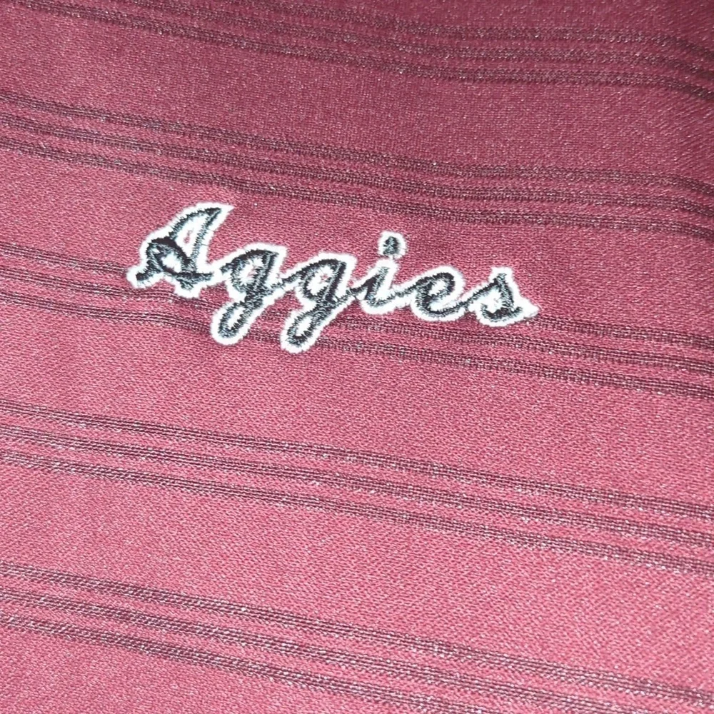 ❤️5/$25  EUC Adidas Climalite Aggies Polo Shirt